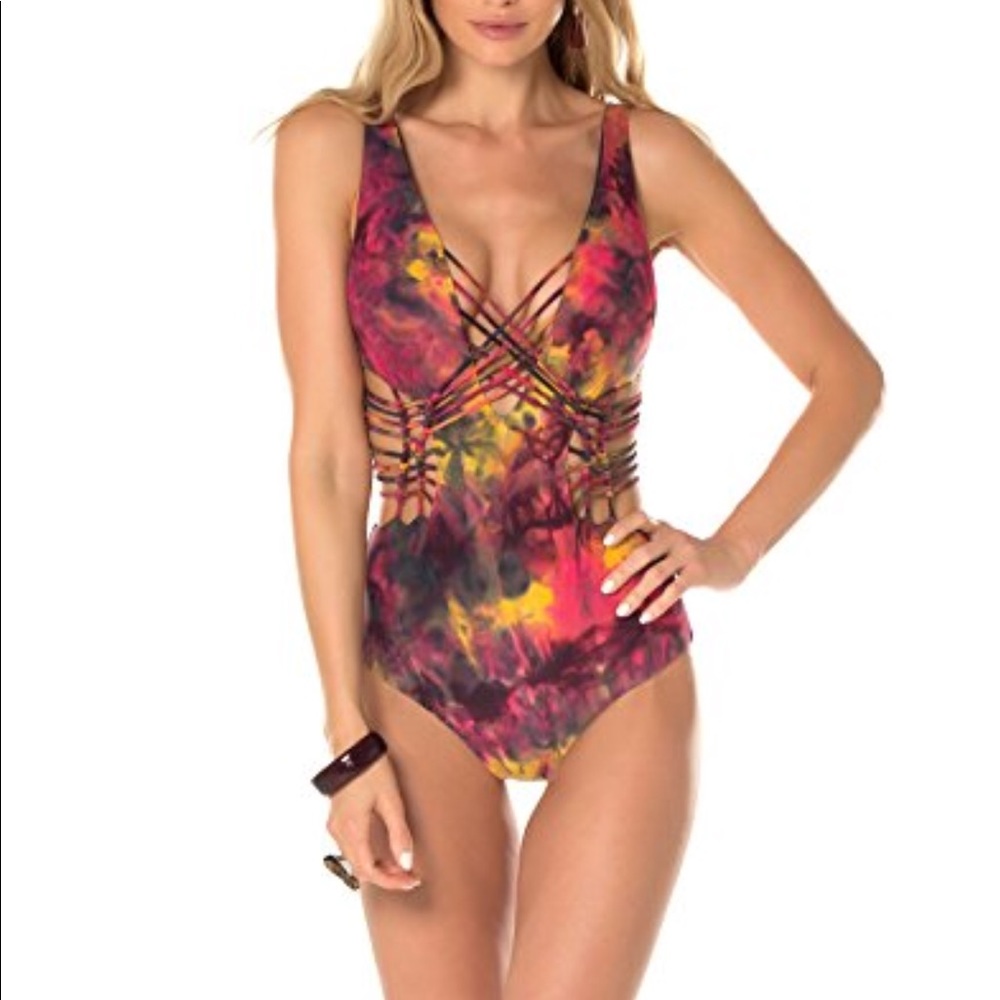 Becca swimsuit dye color/SZ S
